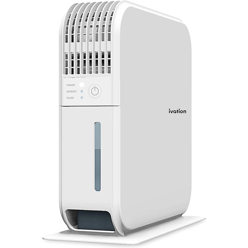 Ivation 0.9 Pints Table Top Dehumidifier for Rooms up to 30 Cubic Feet