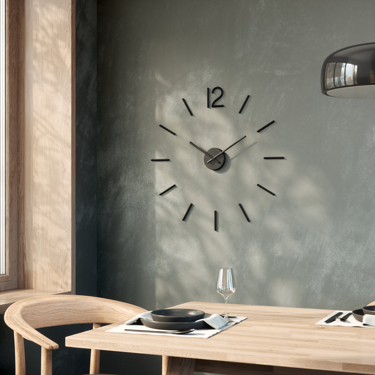 Oversized Akeria 39" Wall Clock