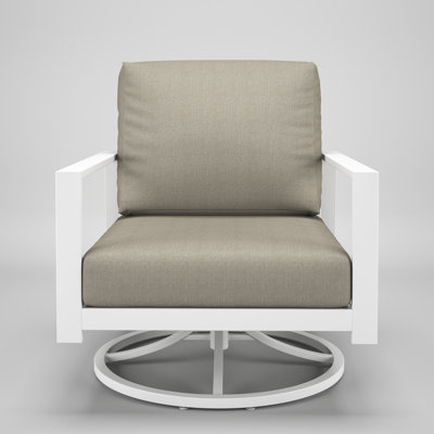 Townsend Metal Outdoor Chair With Sunbrella Cushion by Birch Lane