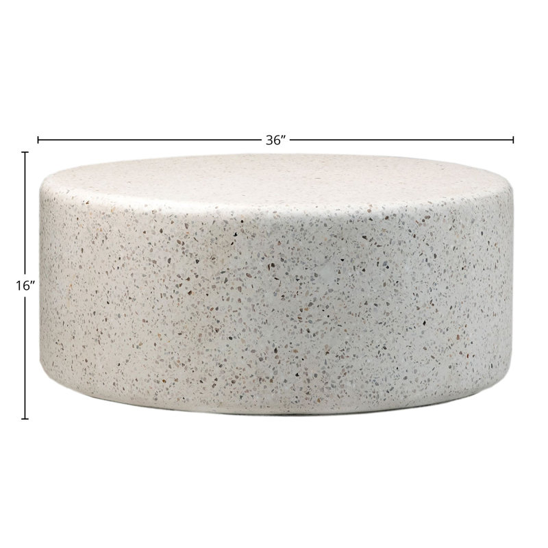 Adriti Terrazzo Outdoor Coffee Table