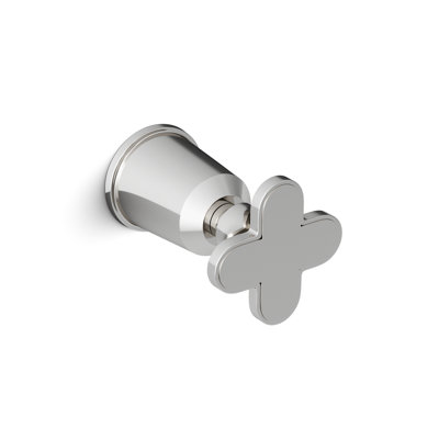 Twenties Single Cut-Off Tap, Wall Mounted, Rough-in Box 3/4 Cold