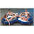 Intex River Run 1-Person Inflatable Connecting Floating Lounge Tube, 3 Pack