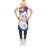 No Pattern Bib Apron