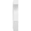 4"H x 5/8"P x 48"L Somerset Architectural Grade PVC Running Trim-37808094