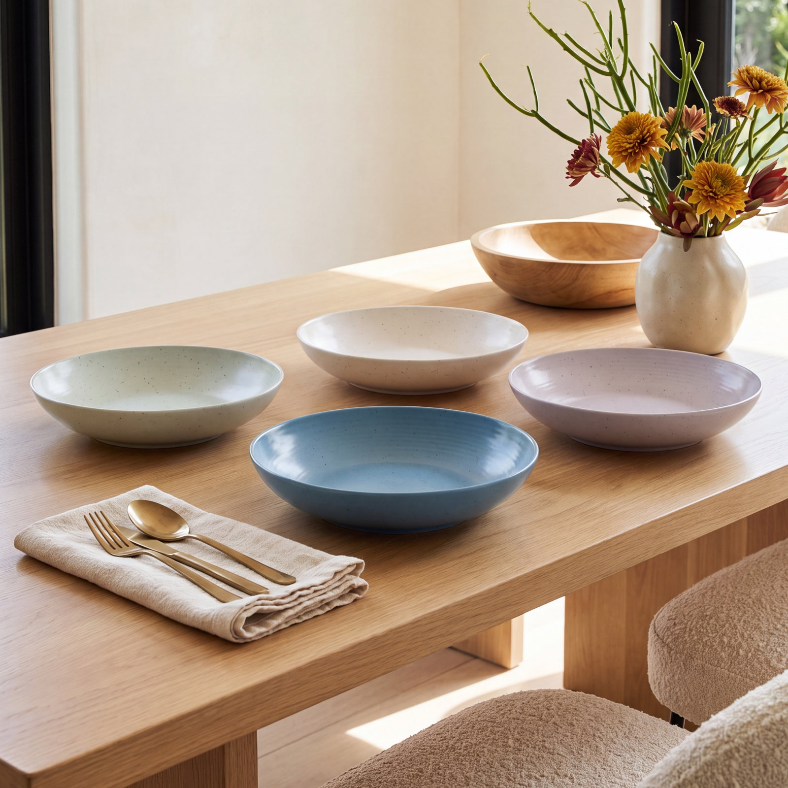 Sango Siterra Stoneware Pasta Bowl