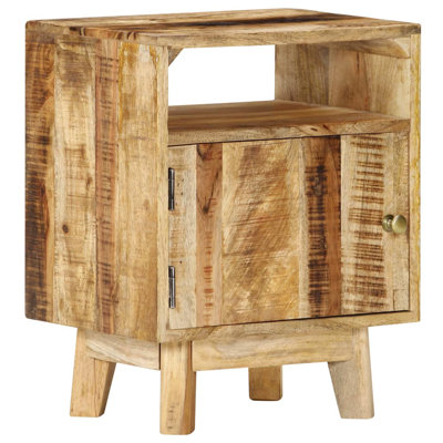 Volney 40cm W Solid Wood Bedside Table