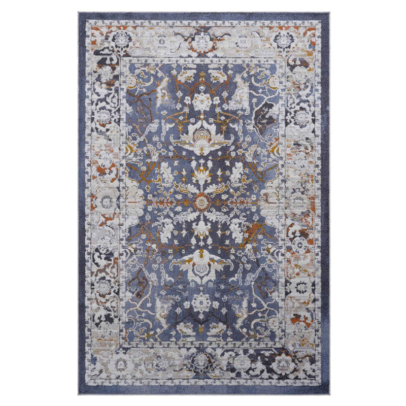 Collection Traditional Non-Shedding Living Room Bedroom Dining Home Office Stylish And Stain Resistant Area Rug
