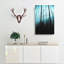 Misty Forest Abstract - Wrapped Canvas-56667733