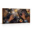 Ensemble de 1 tableau sur toile représentant une platine DJ-130729069-130729070