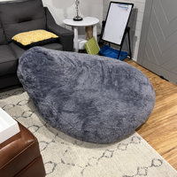 Comfort Research Big Joe Large Teardrop Foam Filled Bean Bag Chair