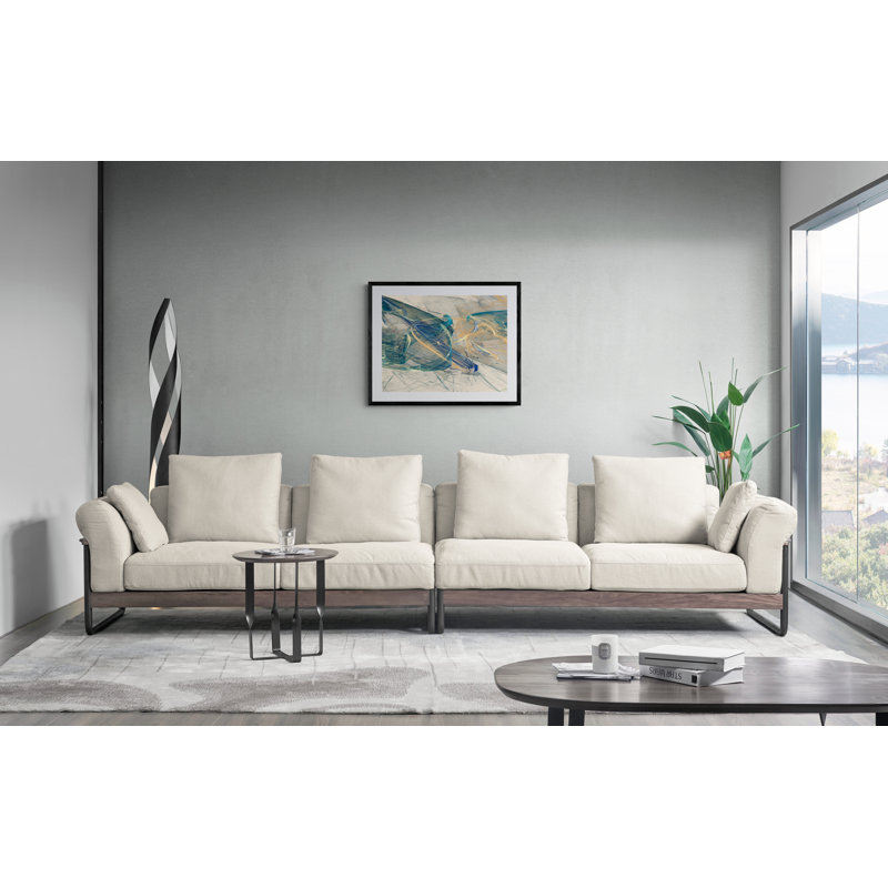 Bluish _ 28900 by Rica Belna, Wrapped Canvas, 24" H x 32" W