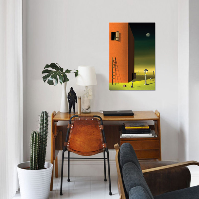 «Portas Doors», impression sur toile, H 40 po x l 26 po x P 1,5 po, Pas de tapis, Toile tendue