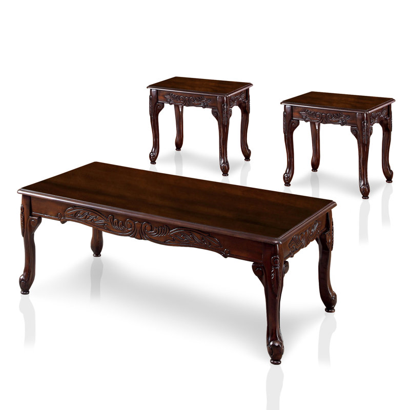 Ensemble de tables basses 4 pièces Fetullah