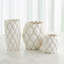 Vase avec coussins - Blanc mat - Lg-1680671878