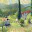 «Italie I» par Richard Wallich - Estampe numérique sur toile tendue avec châssis-20153810