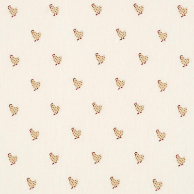 Betsy's Chicken Embroidery Fabric