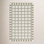 Green Ivory Hand-Tufted Wool Geometric Rug