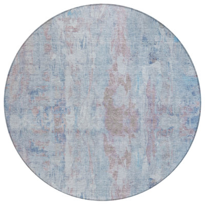 Machine Washable Indoor/Outdoor Mattis ACN2310 Abstract Rug