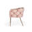 Lawncrest 18'' H Upholstered Metal Armchair-1201940212-1201940215