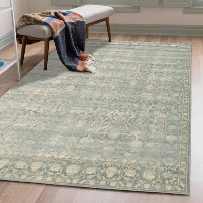 Tapis de style oriental gris Benson
