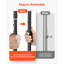 108cm Rolling Clothing Rack