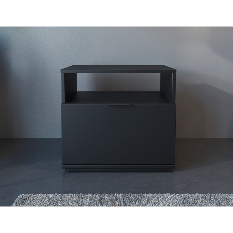 20'' W Nightstand, Black