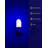 White Plug-In Night Light With Motion Sensor, 5000K Daylight, Non-Dimmable