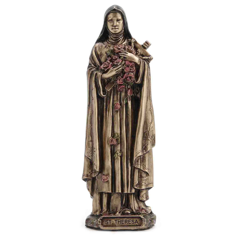 3.46 Religious Statue Bronze Poly Resin