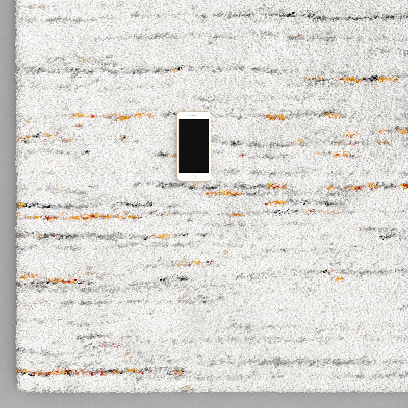 Enkhtuya Abstract Shag Area Rug, Rectangle 200cm x 290cm