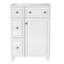 Armoire de meuble-lavabo 24 po avec lavabo en céramique, 2 tiroirs, 1 porte-1670943223