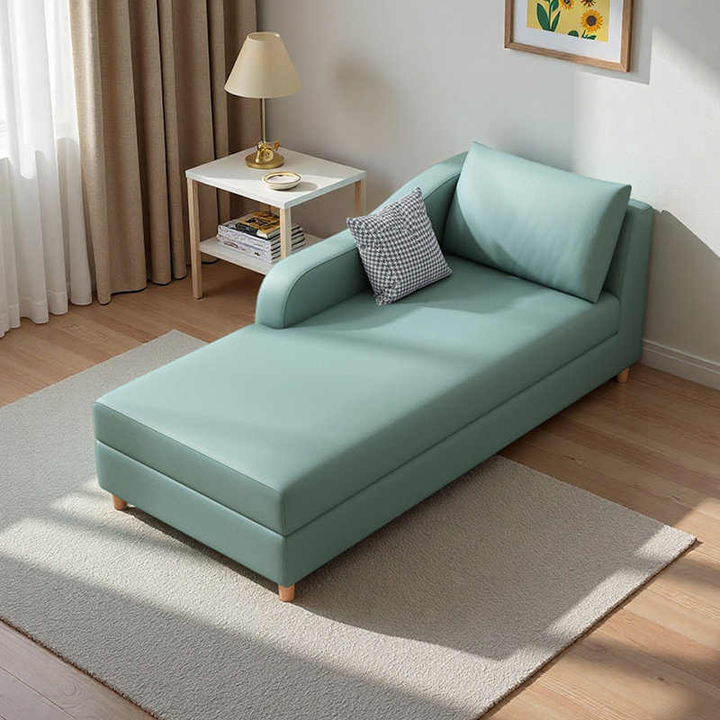 Méridiennes d'intérieur en bois Modern, Orienté à droite, Vert