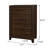 4-Drawer Chest Of Drawers Walnut