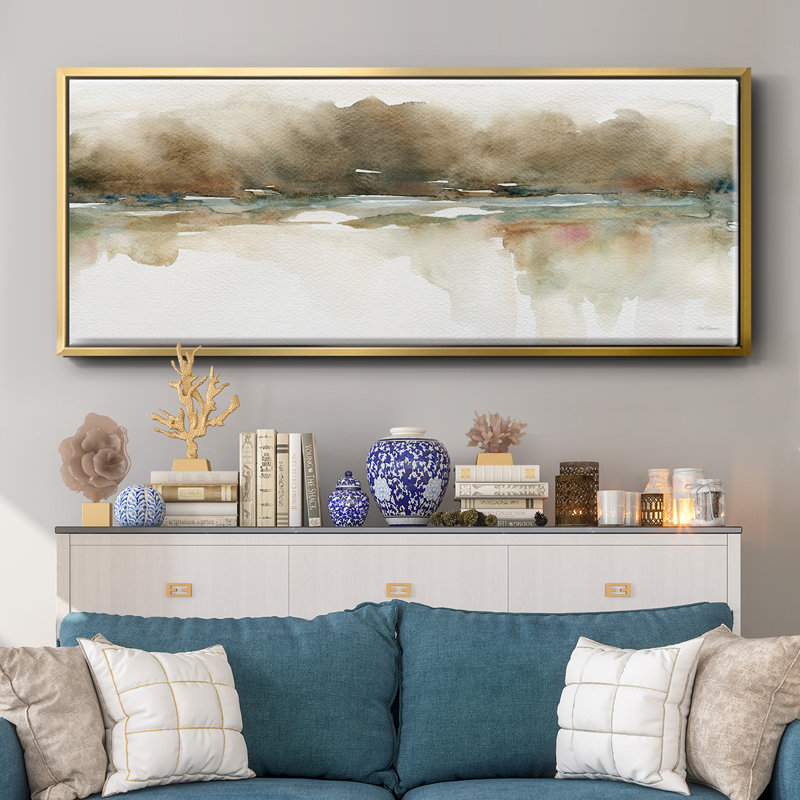 Softer Reflections- Framed Canvas