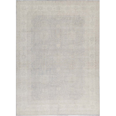 Ziegler Hand-Knotted High-Quality Gray/Beige Area Rug