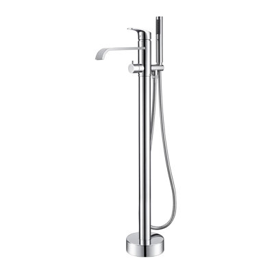 1 Handle Floor Clawfoot Tub Faucet