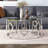 Chequetta Glass Top Single Coffee Table