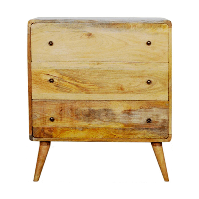 Armoire de rangement polyvalente avec tiroirs, Brun clair