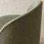 Chaise pivotante en lin avec roulettes cachées-421601428-435872614