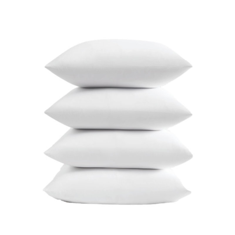 Ensemble de 4 taies d'oreiller, Taie d'oreiller très grande, Blanc