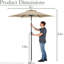 Caaliyah 4kg Umbrella Base-1643629937