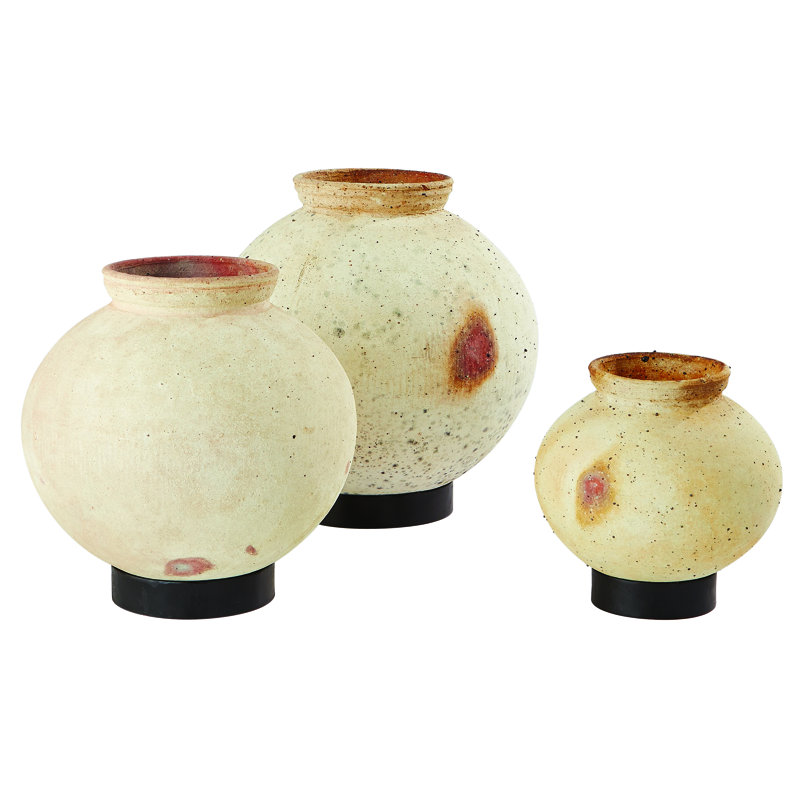Desert Water Pot w/Iron Base-XLg