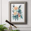 «Teal and Peach Bouquet I», reproduction d'art sur toile-2024510635