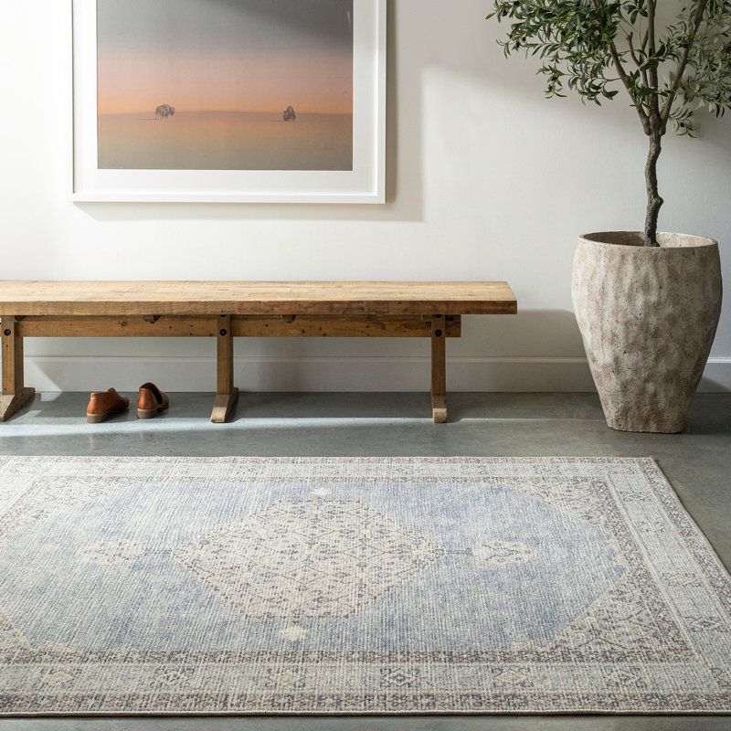 Oriental Area Rug, Rectangle 200 x 275 cm 