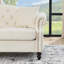 Canapé Chesterfield à accoudoirs roulés 57 po Ildegonda-900509605