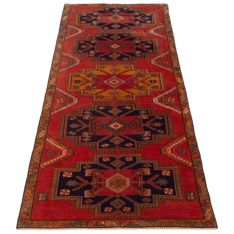 Tapis de couloir unique en cuivre 3 pi 8 po x 10 pi 3 po Deklyn