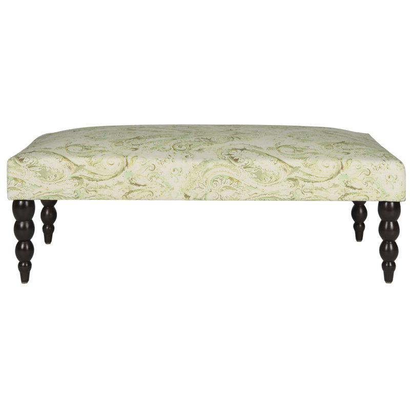 Banc rembourré Simba, Vert
