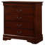 Commode 4 tiroirs, cerise-408671164