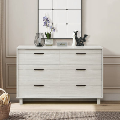 Aderyn 47" W 6-Drawer Double Dresser