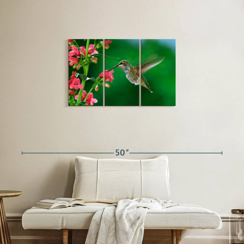 Brampt Spring Hummingbird, 20" H x 33" W