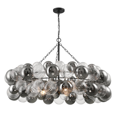 Constantine 3 - Light Dimmable Glass Globe Bubble Chandelier